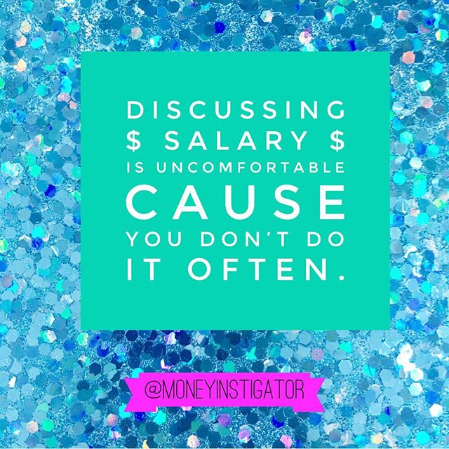 Again and again I remind people that asking for a carefully researched salary number won&rsquo;t make an offer vanish. Make your case and ask! 💕 &bull;
&bull;
&bull;
&bull;
&bull;
#talkmoney #askformore #salary #influencer #financialfeminist #disrup