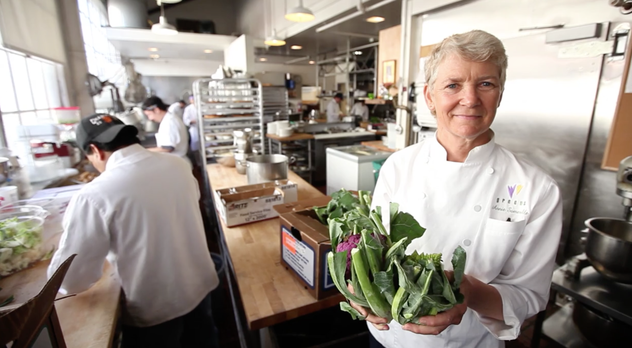  Executive Chef and acclaimed author, Annie Somerville, brings us into the kitchen of Greens, an institution of Fort Mason Center for Arts &amp; Culture and a San Francisco treasure. 