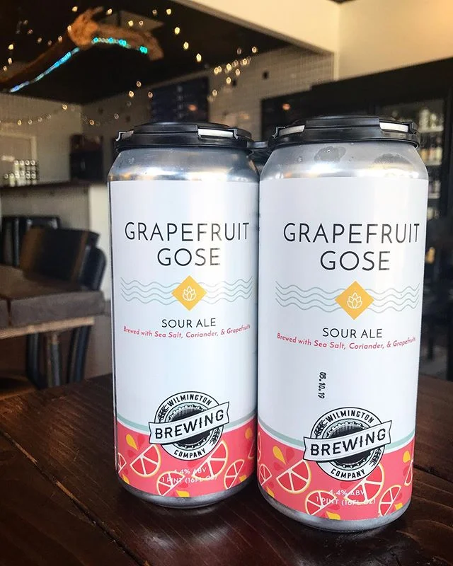 @wilmingtonbrewingcompany Grapefruit Gose now available at the Market. Refreshing. Summery. Grapefruitastic. That&rsquo;s a word, we checked. You&rsquo;re welcome. 
#craftbeer #wilmington #wilmingtonnc #wilmingtonbeer #ncbeer #local #portcity #sessio
