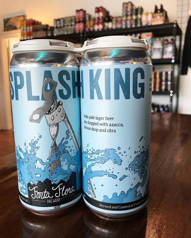 @fontaflorabrew Splash King. IPL dry hopped with Azacca, Lemon drop, and Citra. Perfect for this 127&deg; day. 
#craftbeer #wilmington #wilmingtonnc #ncbeer #local #portcity #sessionbeermarket #sessionbm #LitAF #itsnotactuallythathot