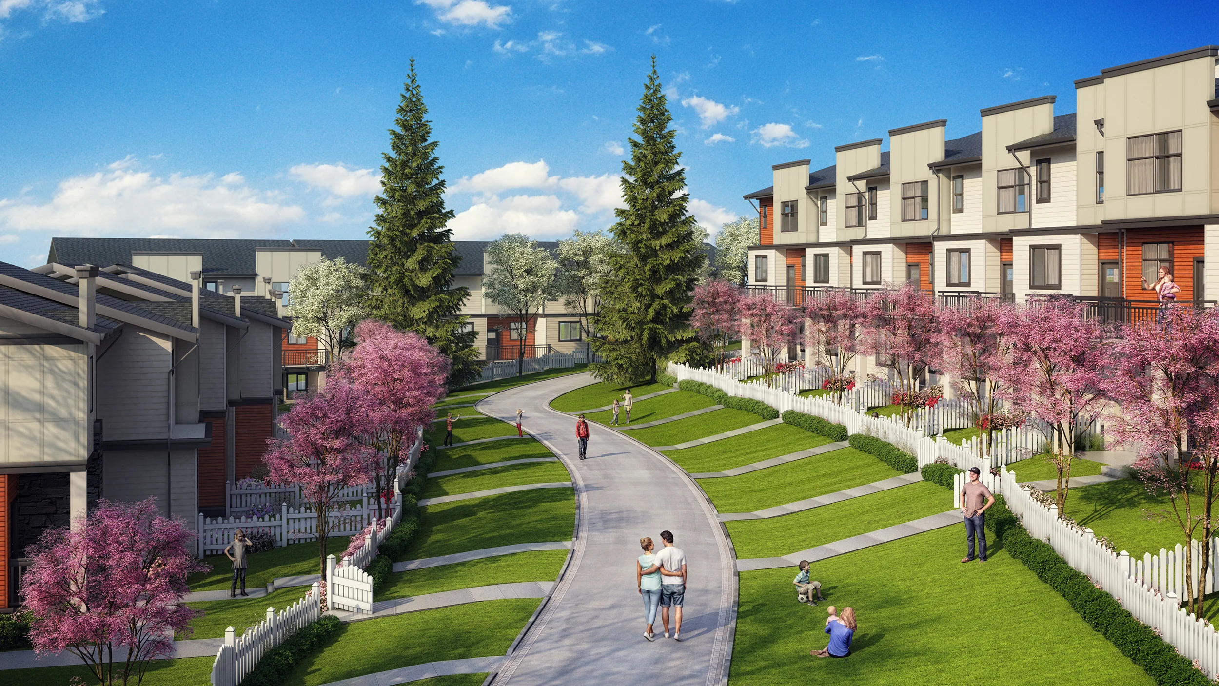 · The Grandview Heights multi-use pathway offers a safe walking route to nearby Sunnyside Elementary School and connections to the nature trail network.