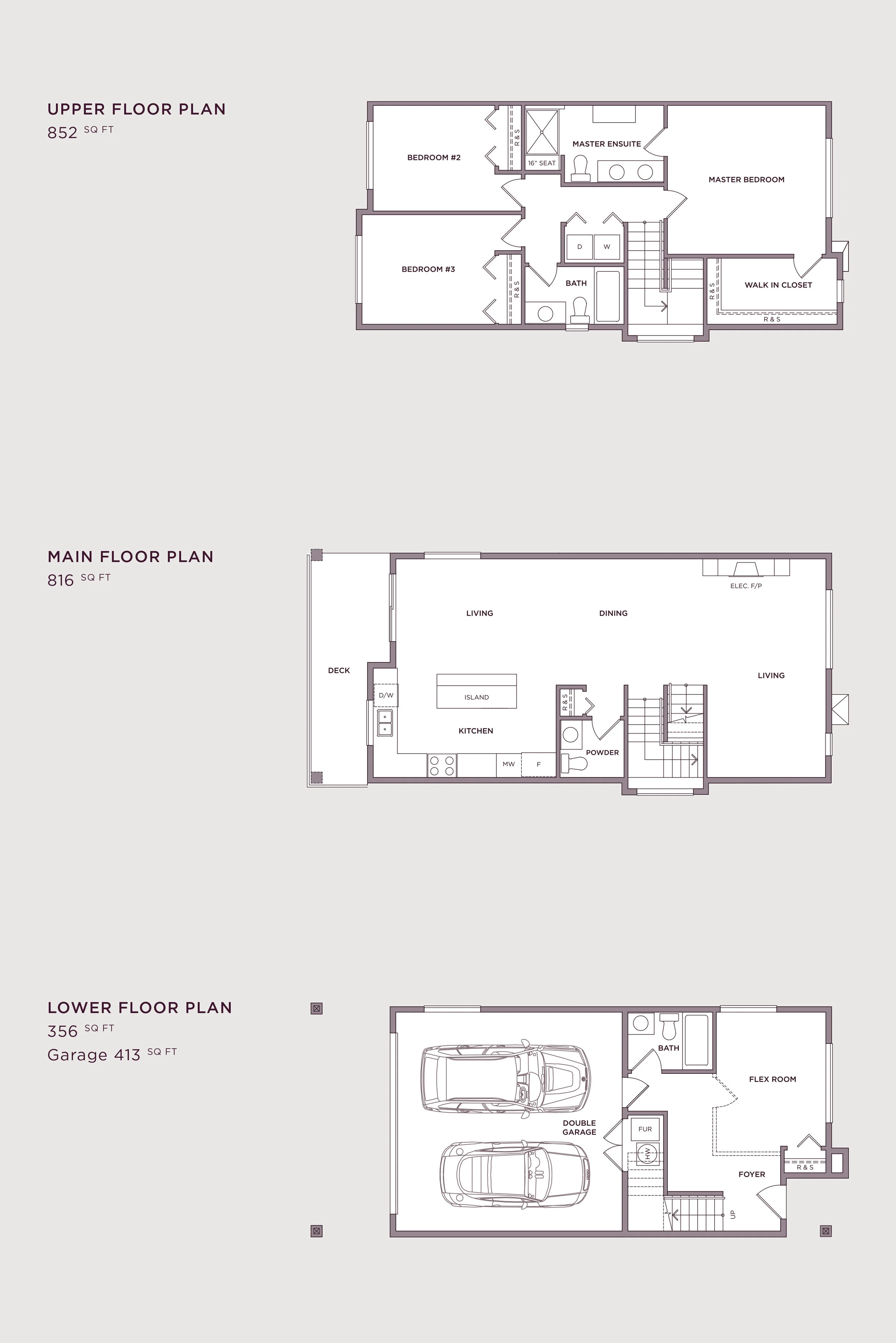 Plan A Imperial Townhome