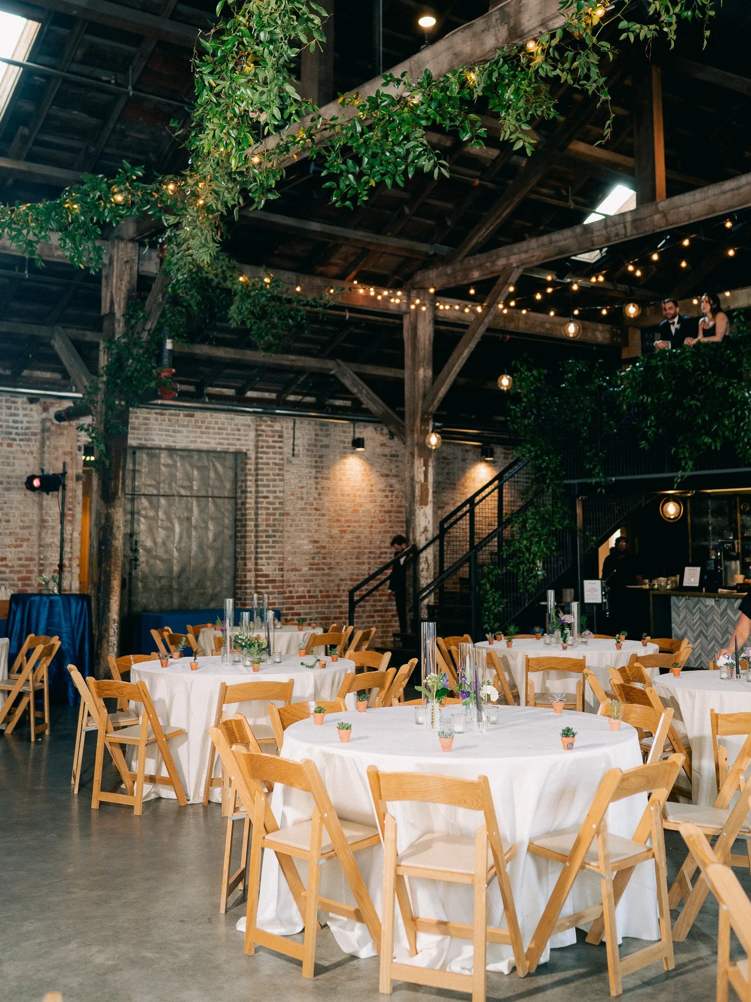 wedding reception decor at capulet new orleans wedding by mike lirette