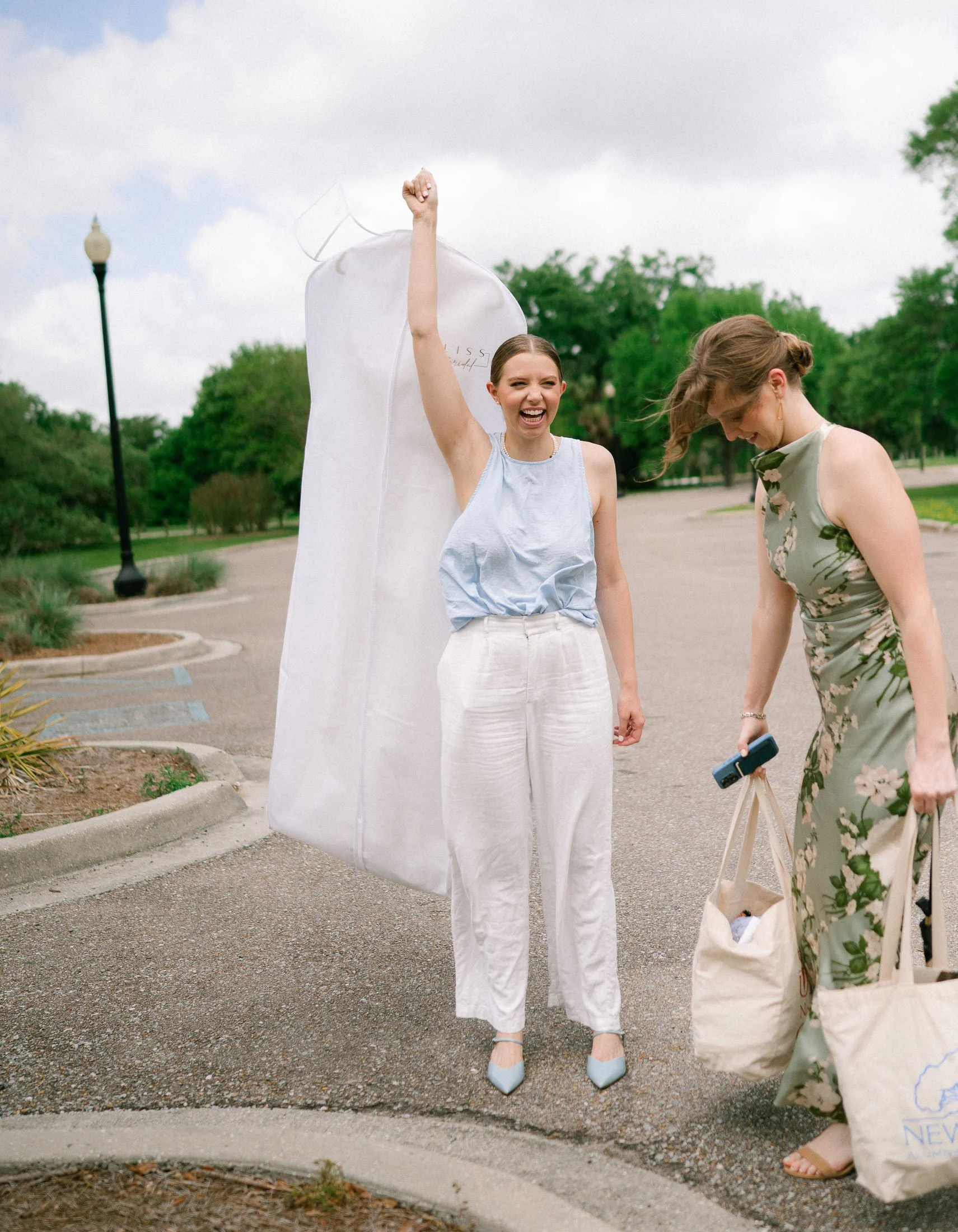 bride-arriving-new-orleans-city-park-wedding-film-photography.jpg