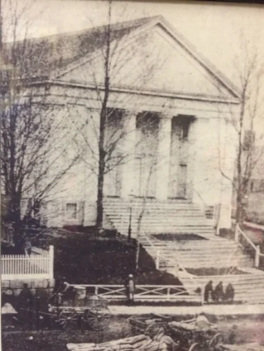 the First Congregational Church of Great Falls as Originally constructed