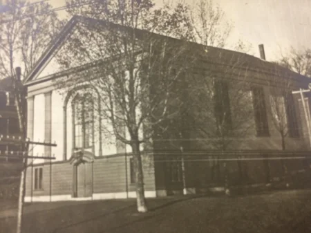 The Hall as renovated in 1876