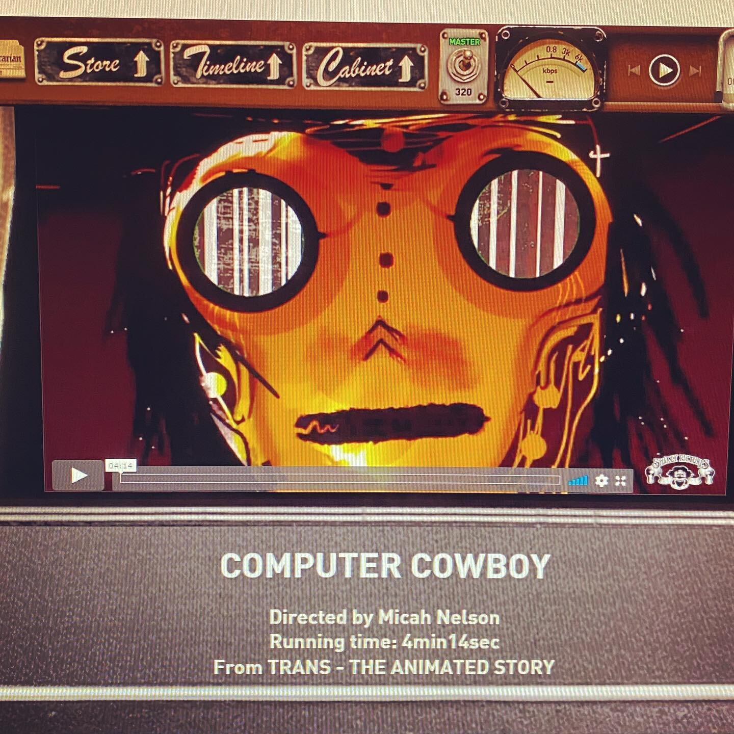 WATCH ruff cut of #ComputerCowboy from #TRANSTheAnimatedStory NOW AT WWW.NEILYOUNGARCHIVES.COM !!! @neilyoungarchives @particlekid