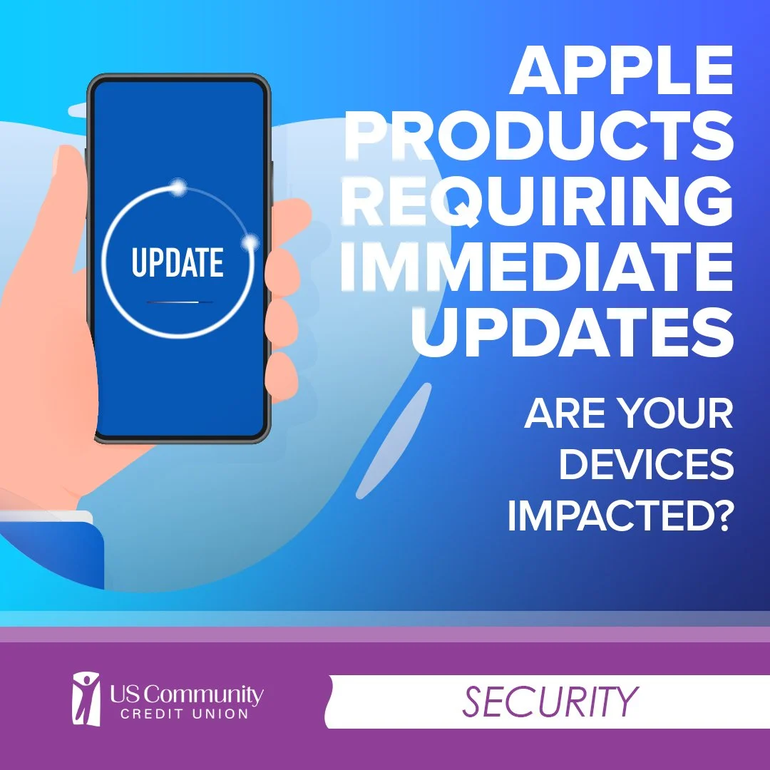 Apple Products Requiring Immediate Updates