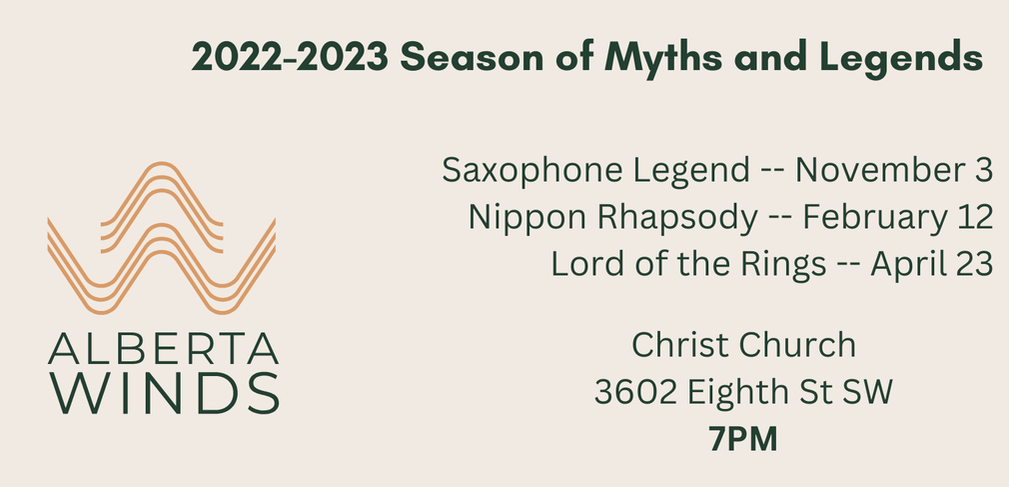 Alberta Winds Saxophone Legend