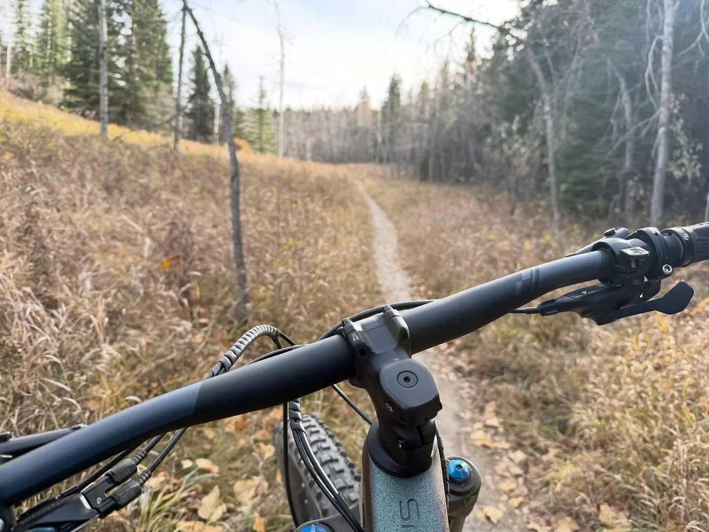 Mountain biking Fish Creek in the fall is just so nice. All the trails are dry, the scenery is beautiful and people are just happy to be out and about. Not sure how many more days like this we&rsquo;re going to get this year, but I&rsquo;m happy to h