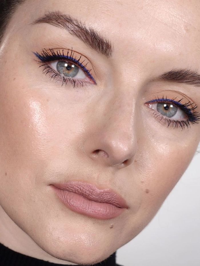 Makeup artist Katie Jane Hughes lets us in on her secret for getting dewy Instagram skin in real life, and it has to do with primer technique.jpeg