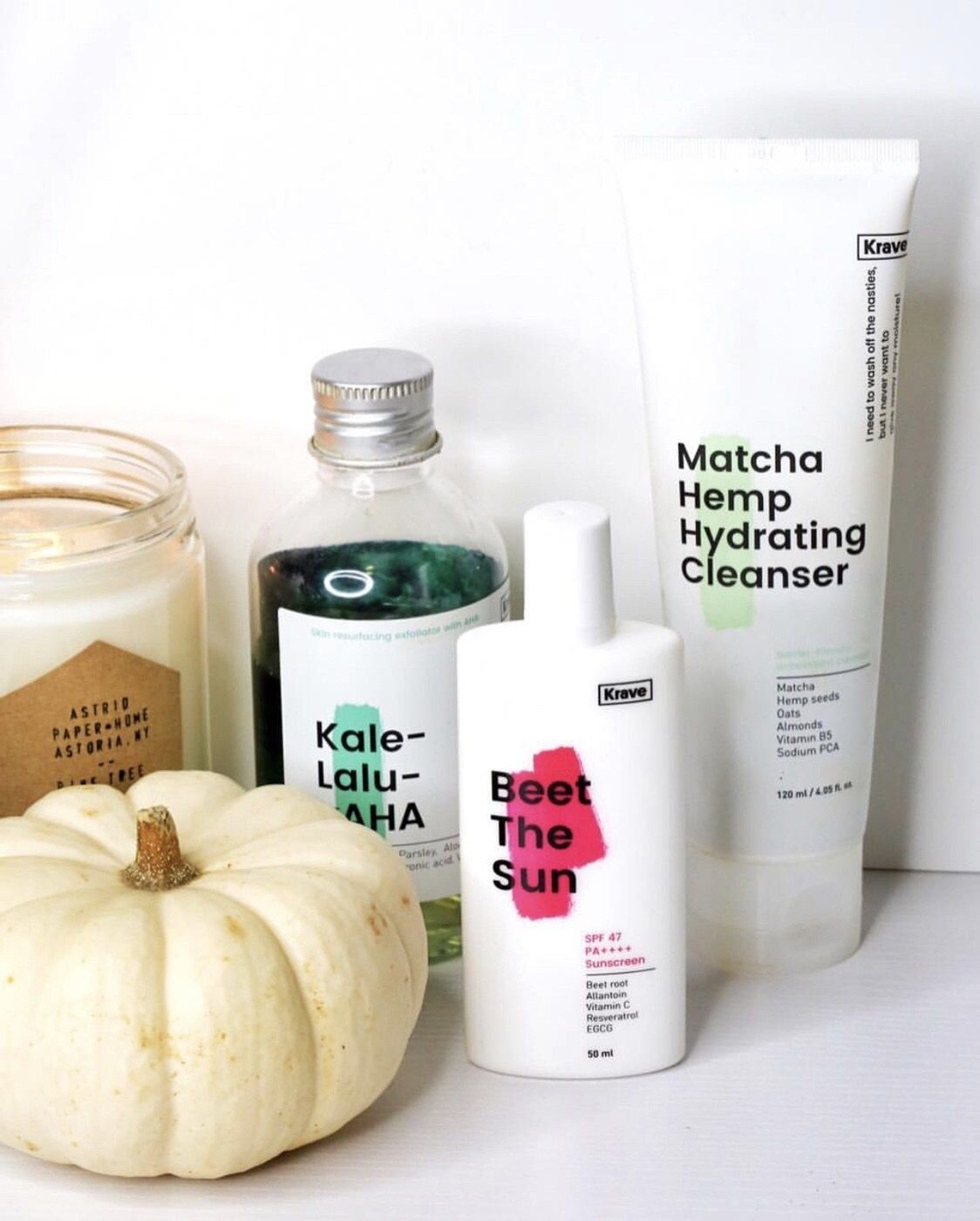 My top 10 products of 2018 _ Liah Yoo Krave Beauty Skincare _ Krave Beauty Matcha Hemp Hydrating Cleanser _ best hydrating cleanser _ best cleanser for all skin types _ Best cleanser for acne-rone or dry skin _ Krave Beet the Sun _ Krave K.jpeg