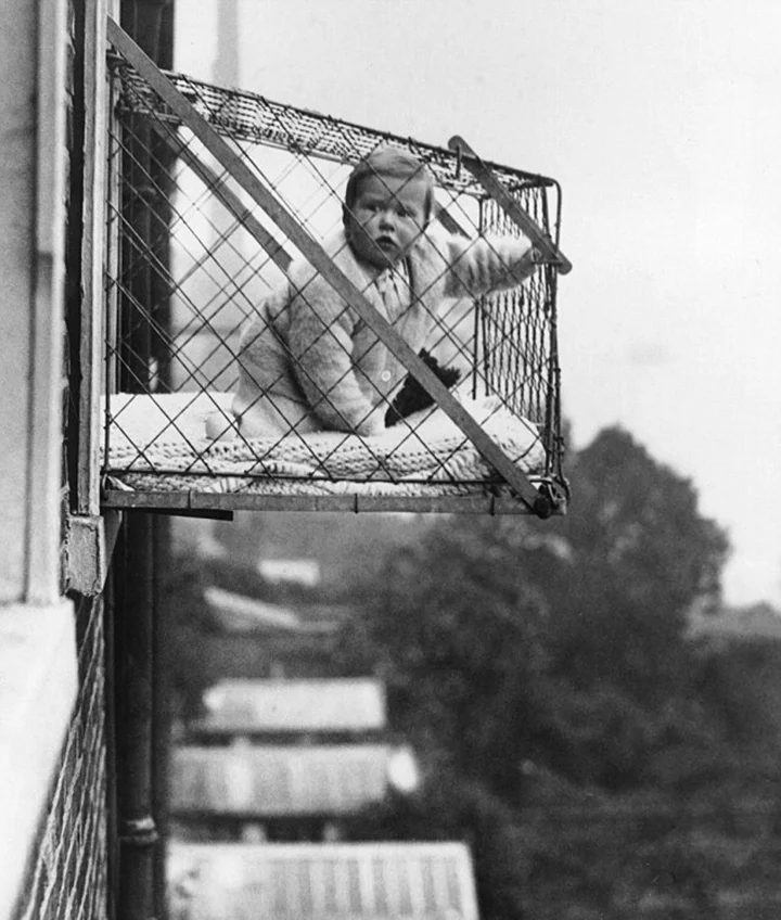 Window Baby Cages, 1930s