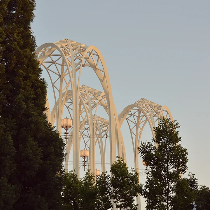 Pacific Science Center's arches