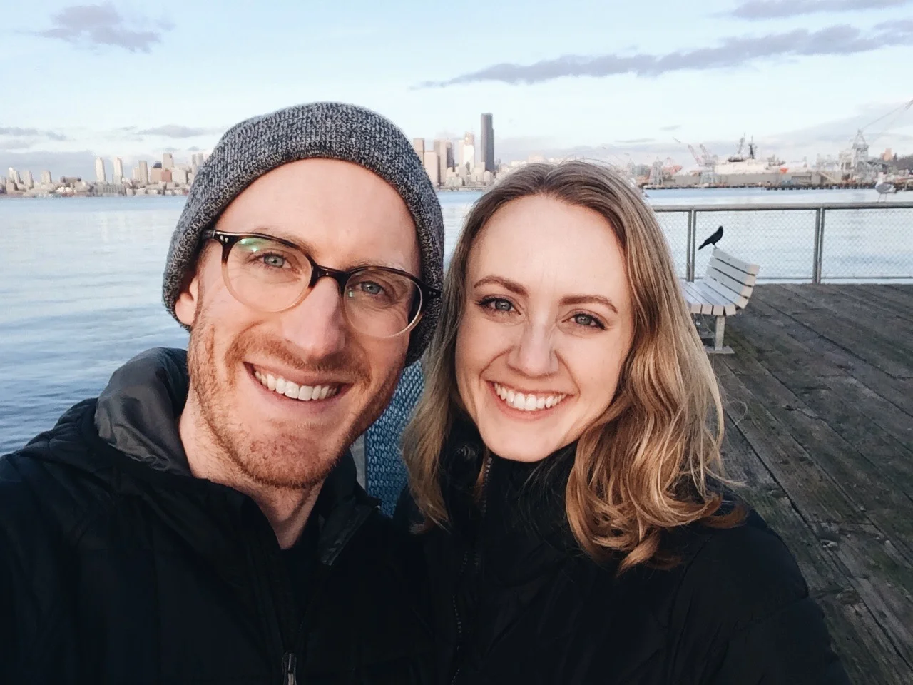Steve and I in Seattle