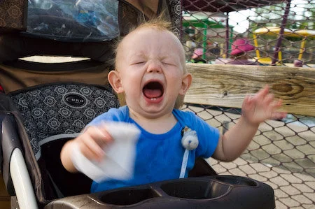 My grandson adjusting. Photo by Judith Castle