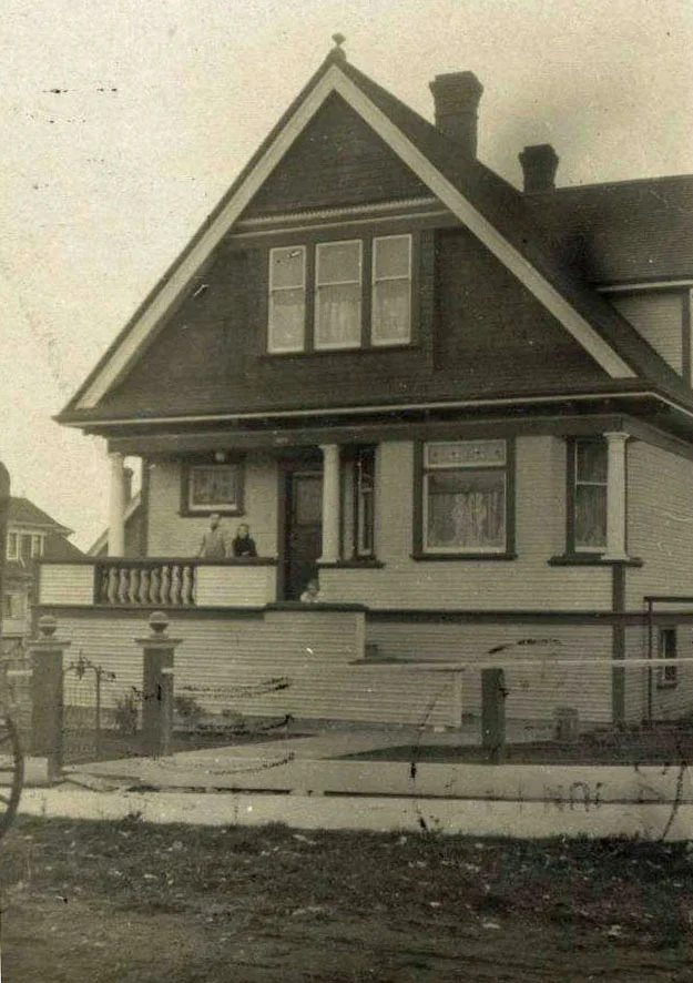 634 Battery Street - 1909 photo courtesy of John Adams