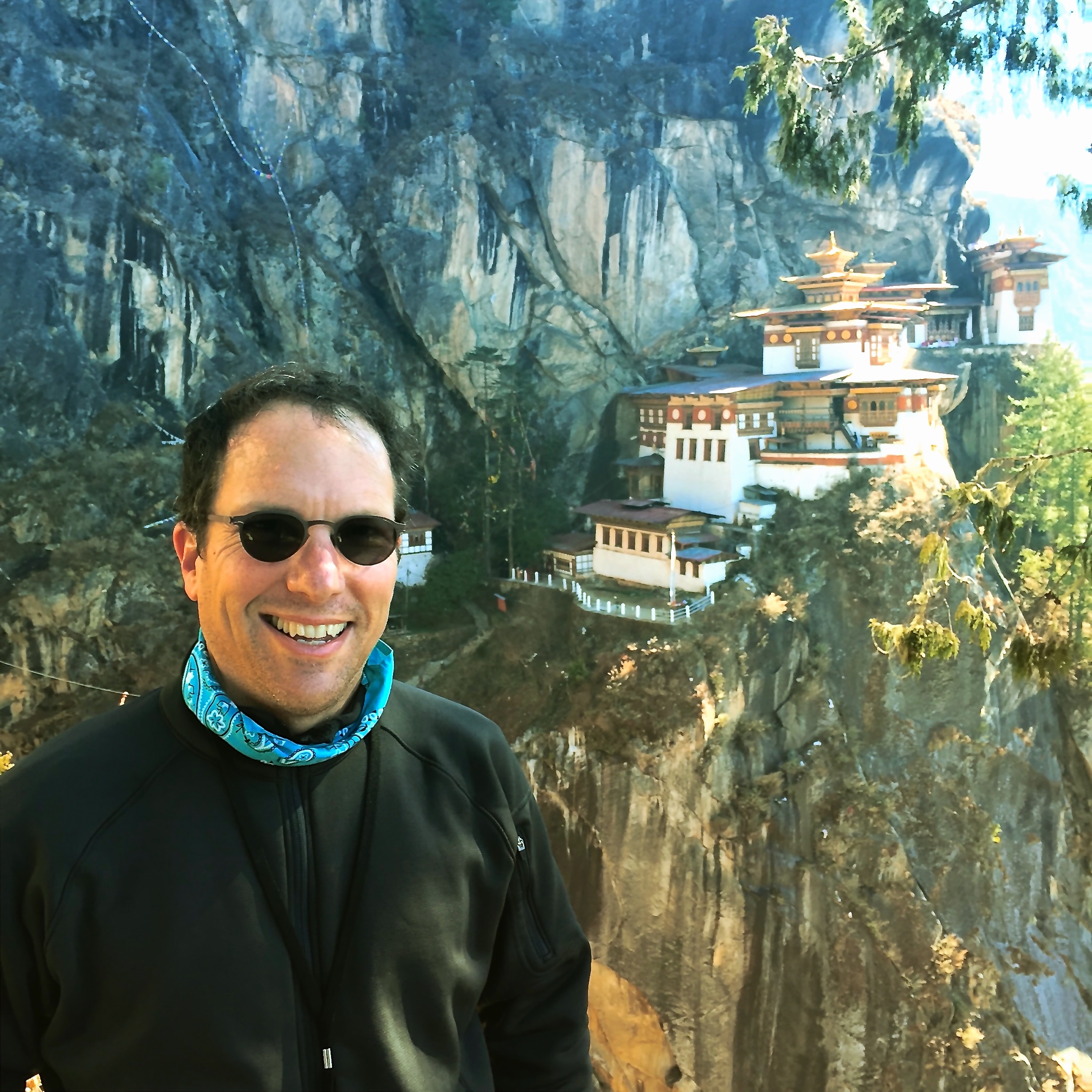 David Hochman in Bhutan