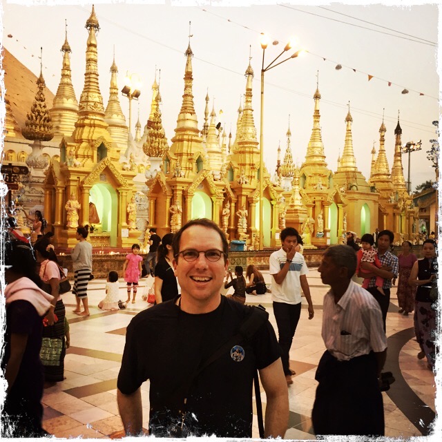 David Hochman in Myanmar