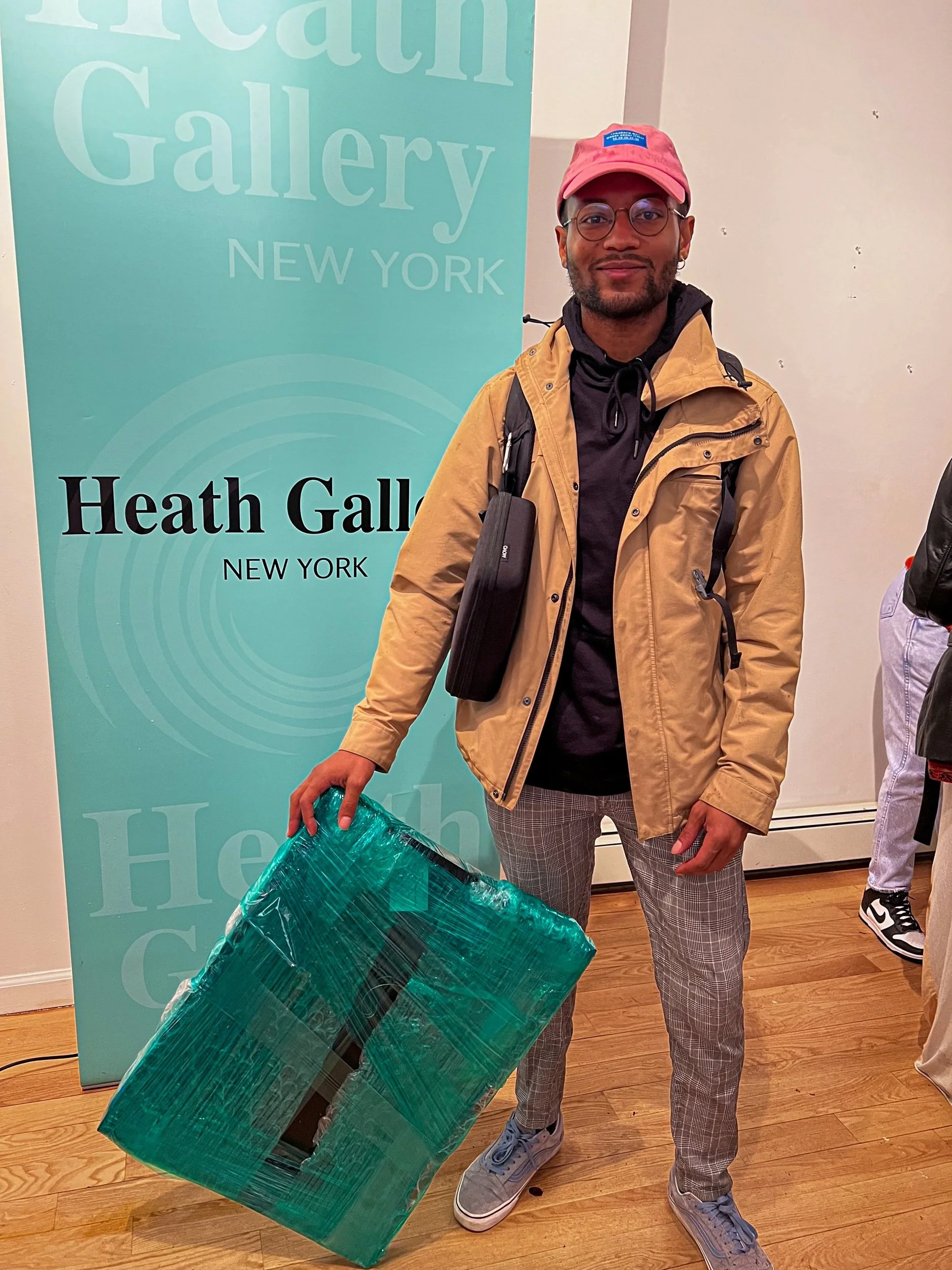 Hang Night 2023 at Heath Gallery