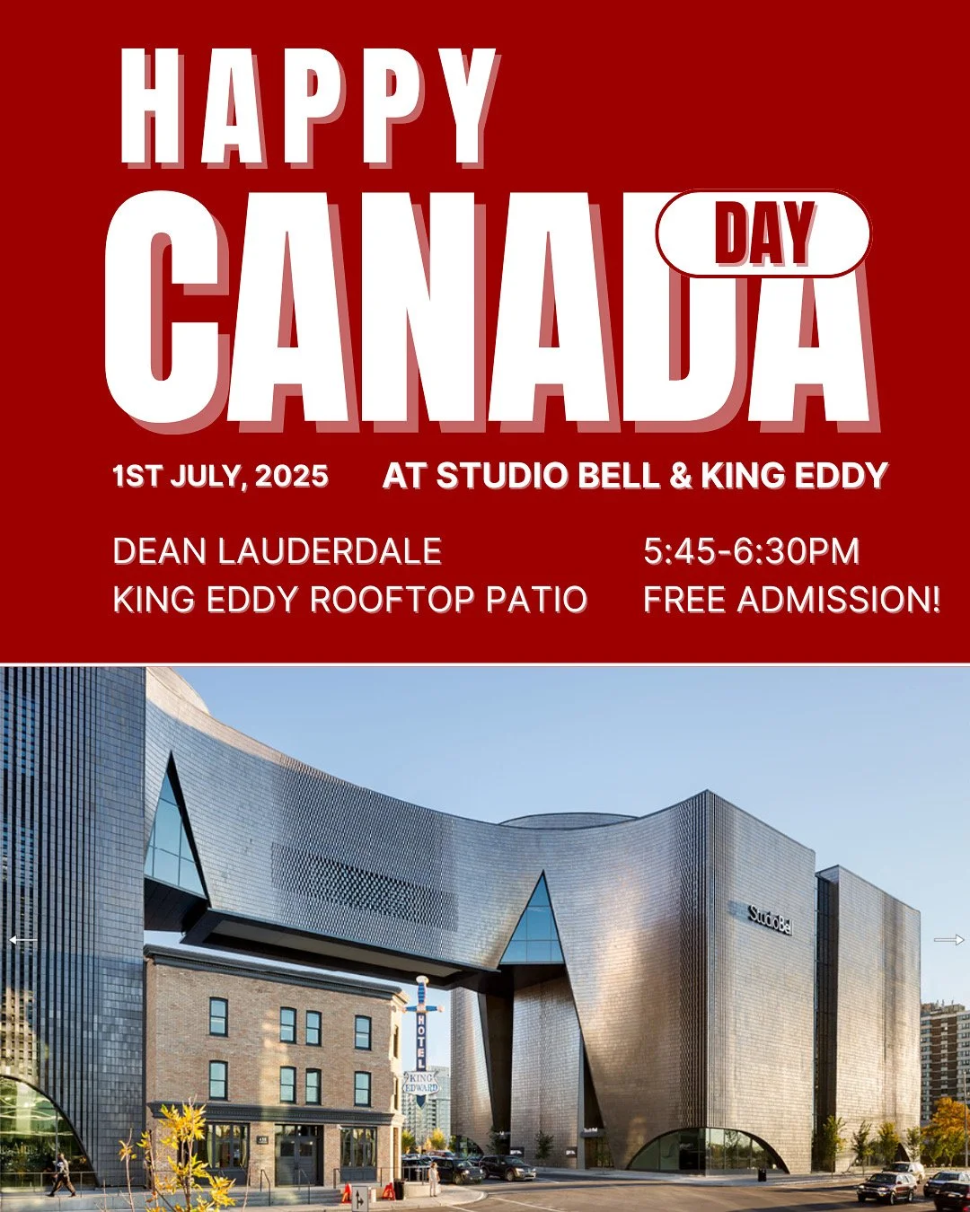 Dean Lauderdale - Canada Day at King Eddy