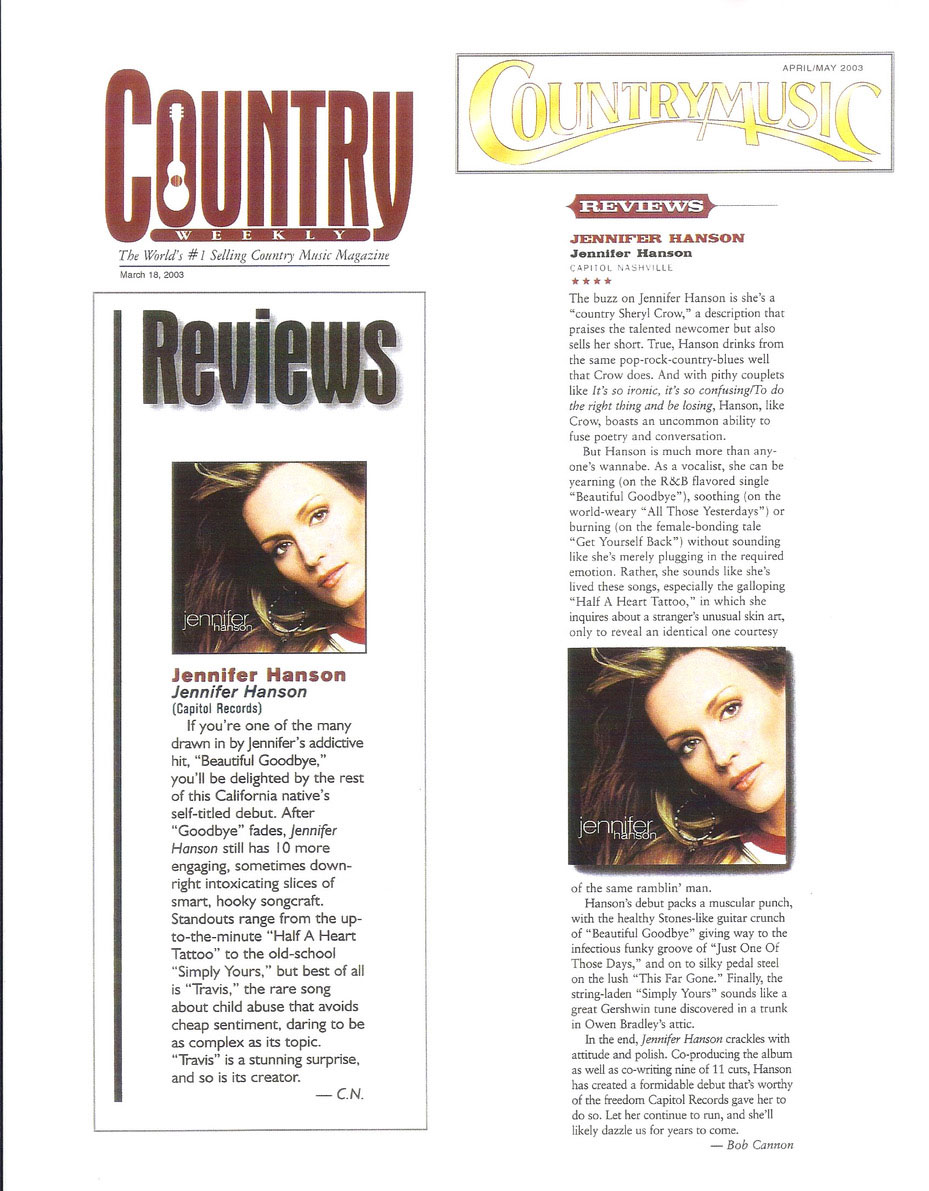 Country Weekly & Country Music Magazine