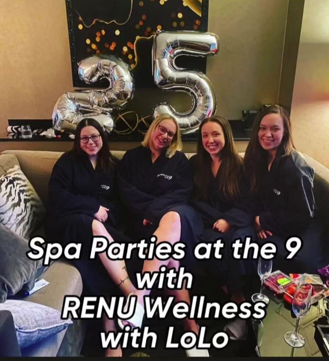 🌿✨ Indulge in Luxury Spa Parties at The Metropolitan at the 9! ✨🌿

Unwind and pamper yourself in style with our exclusive Spa Parties in the luxurious suites at The Metropolitan at the 9! 🎉 Whether you're celebrating a special occasion or simply c