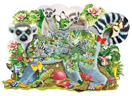 151. Madagascar Medley (240 pieces - shaped puzzle)