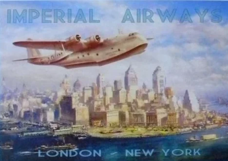 179. Imperial Airways - London to New York