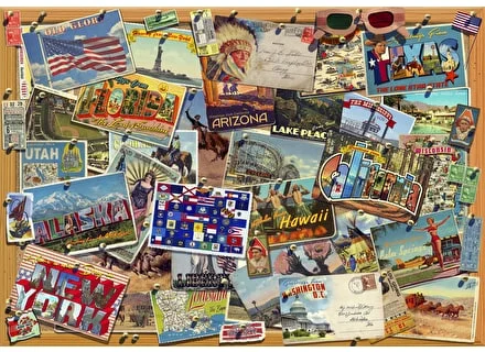 227. USA Postcards