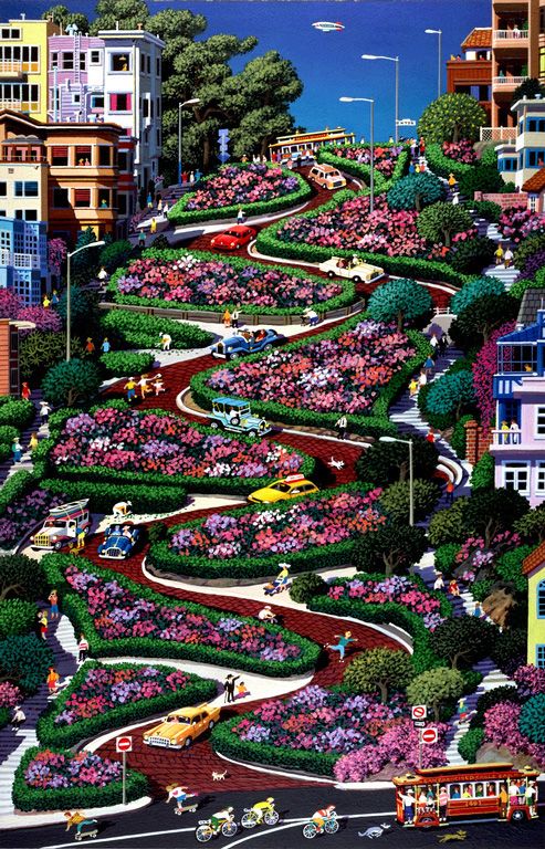 283. San Francisco - Lombard Street