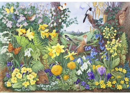 284. Spring Hedgerow