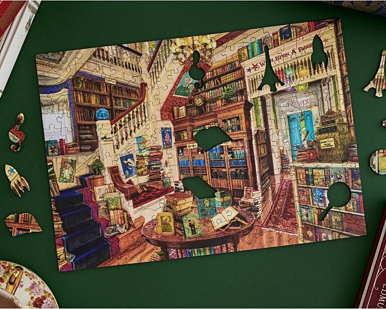 40 Wooden Pieces The Village Festival Wentworth Wooden Jigsaw Puzzle