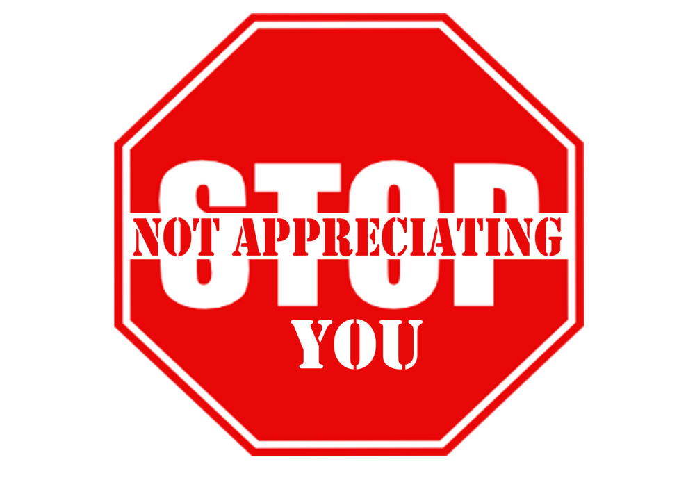 This Has To STOP!!!  You Must Appreciate You!