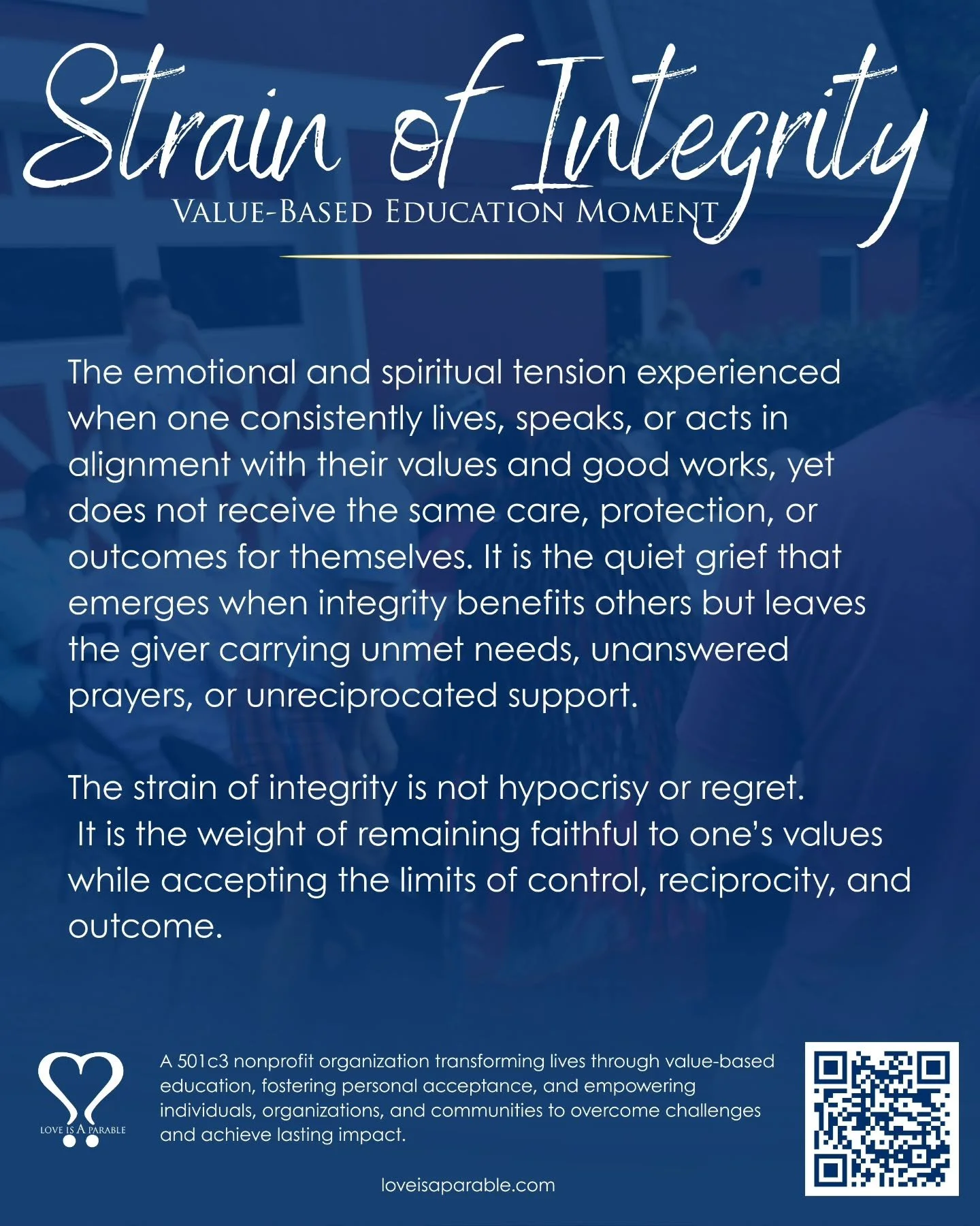 Understanding the Strain of Integrity. Good Works
Sometimes good works feel like punishment in reflection.
Not because they were wrong.

But because they worked for everyone else.
I have helped people find jobs when I could not find help myself.

I h