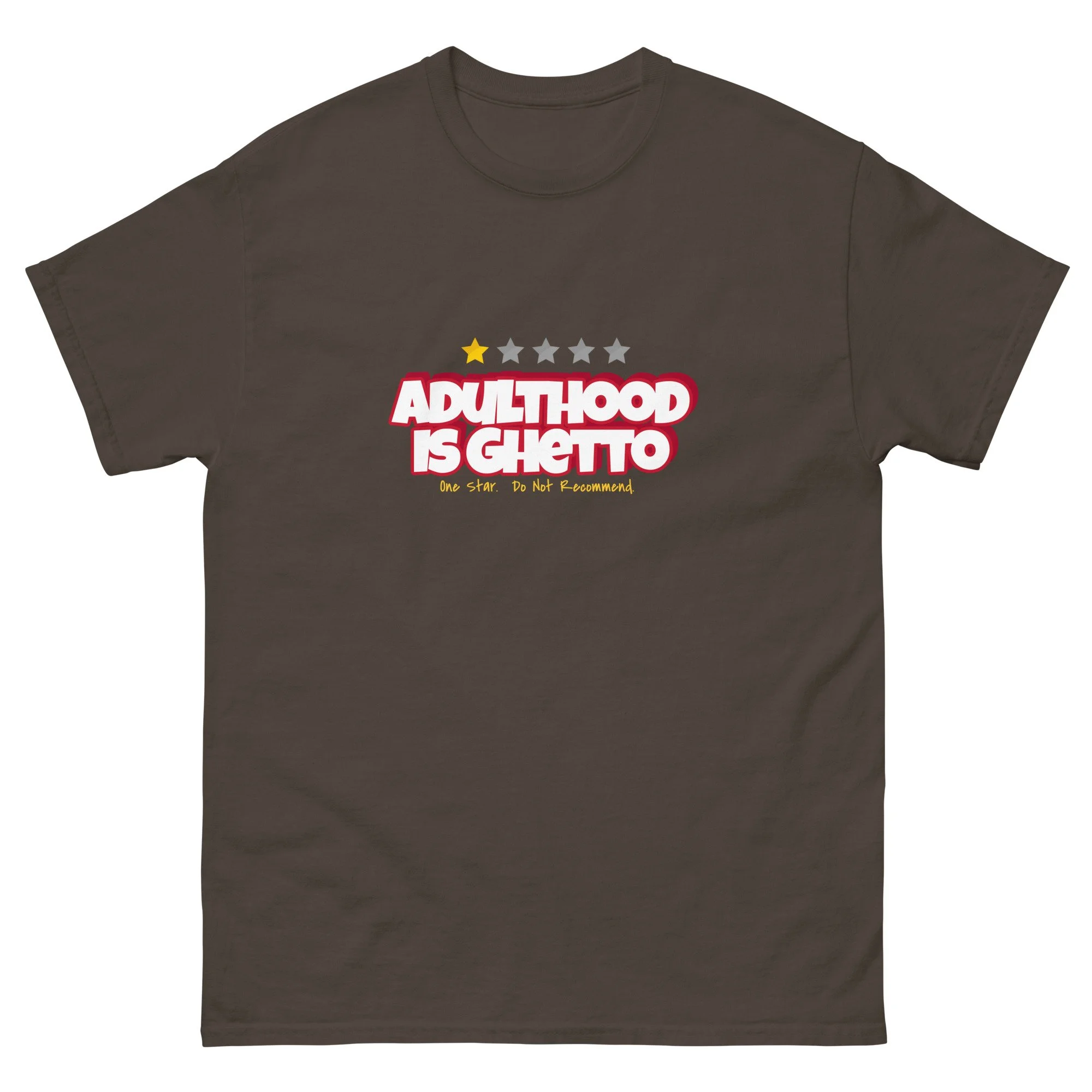 unisex-classic-tee-dark-chocolate-front-6a2760c4a79cf.jpg