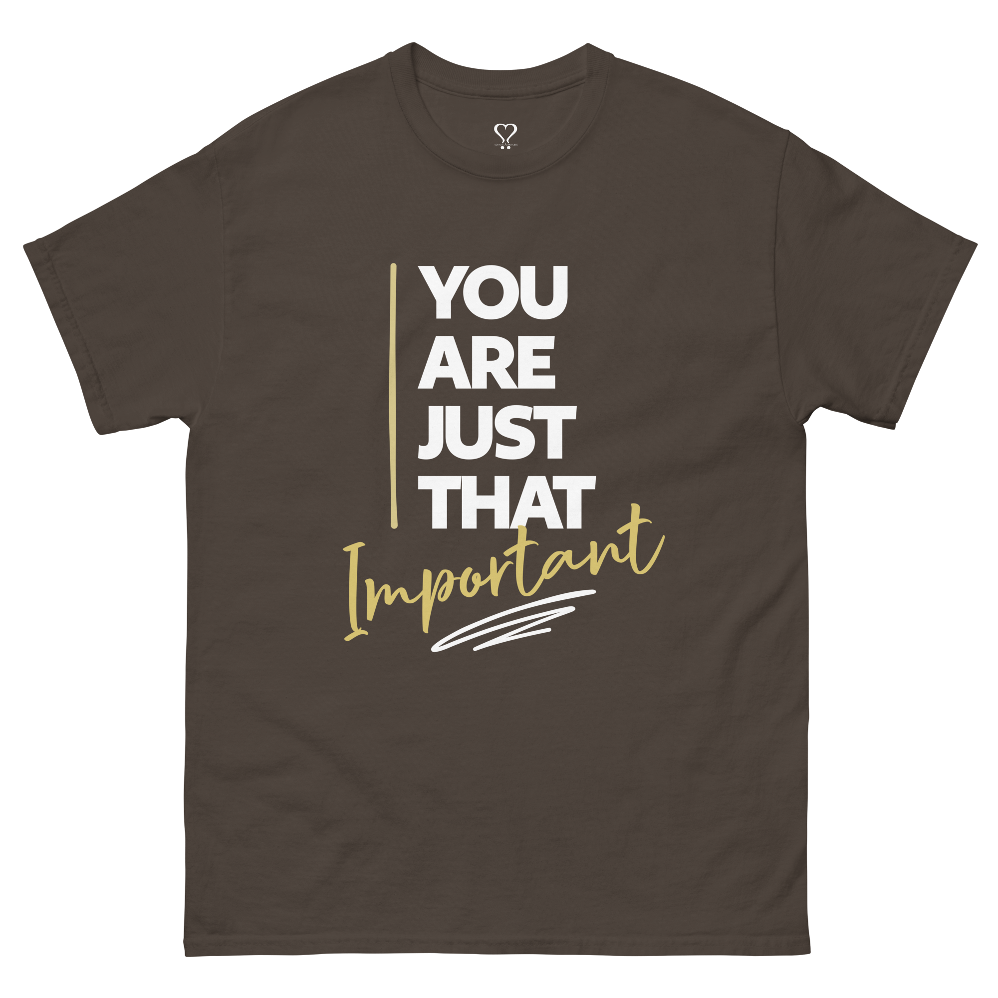 unisex-classic-tee-dark-chocolate-front-6a4701fc588f3.png