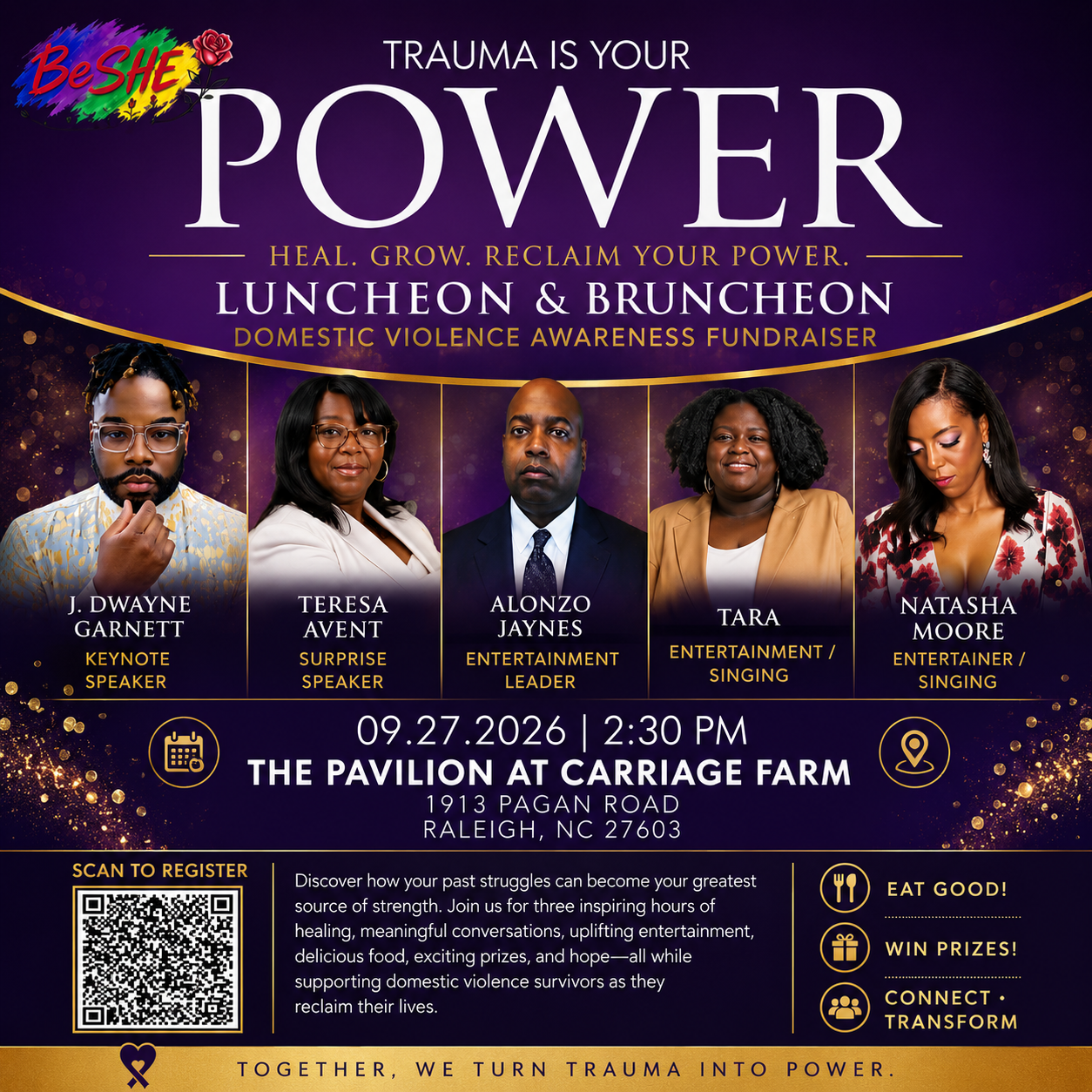 Trauma Is Your Power Luncheon & Bruncheon