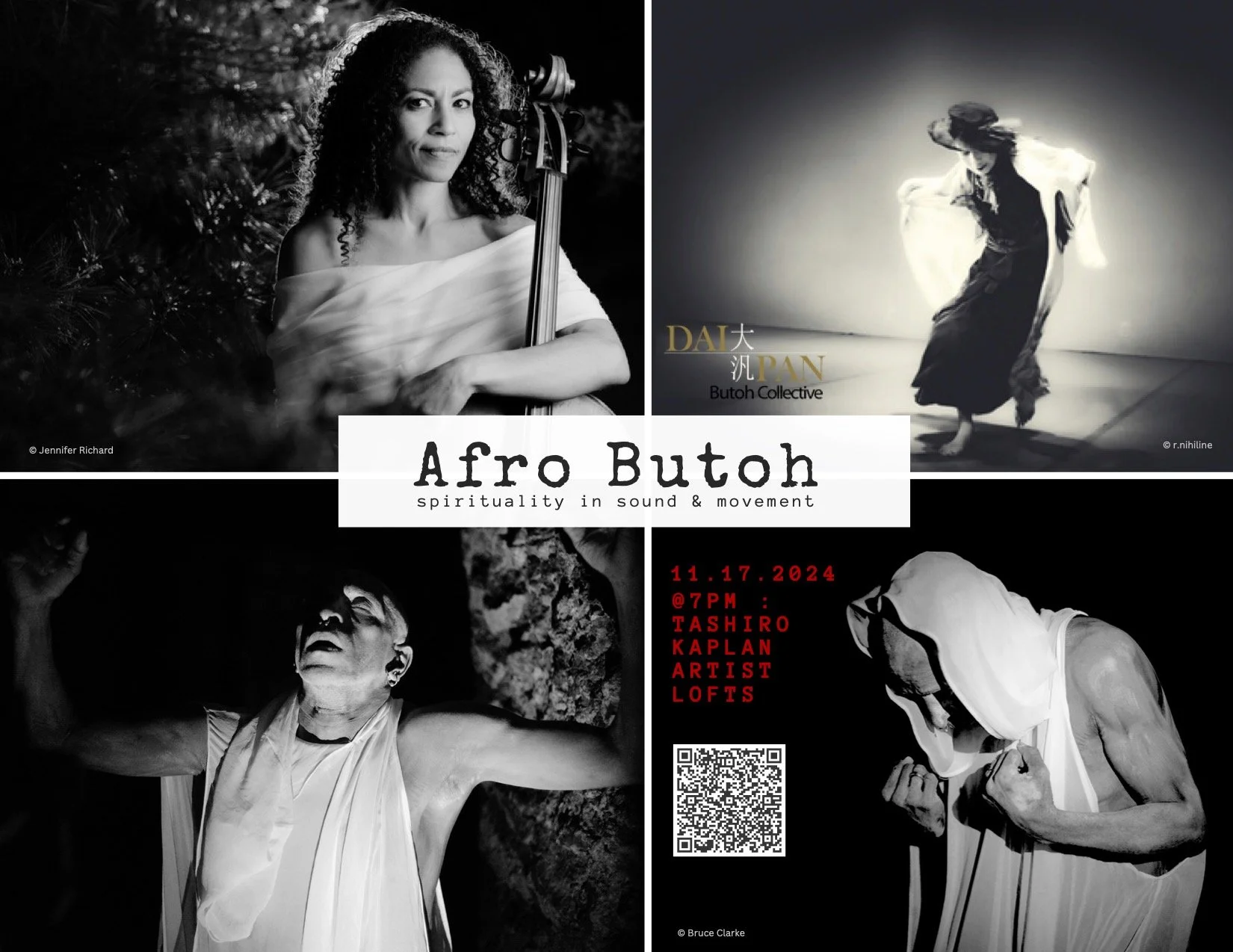Afro-Butoh: Spirituality in Sound and Movement