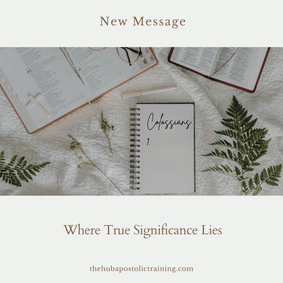 Where True Significance Lies