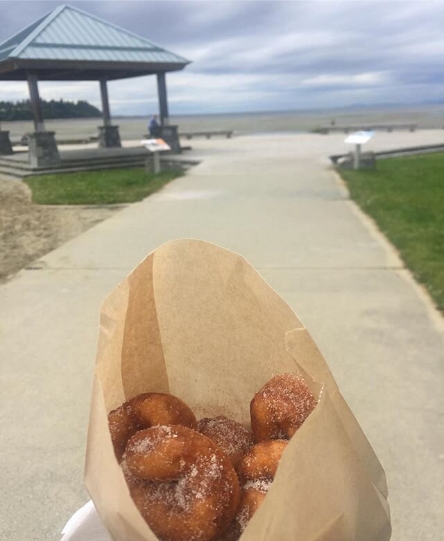 Mini doughnuts and long chats make everything better! @livingwithoutfear 
#Snacks #TheBeesKnees #ATasteOfSummer