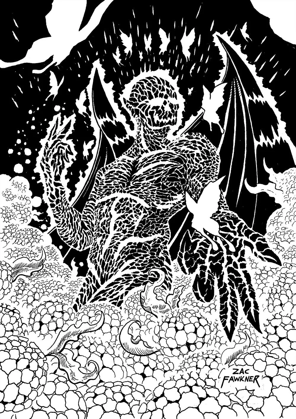 How It Feels To Go Outside .Inks