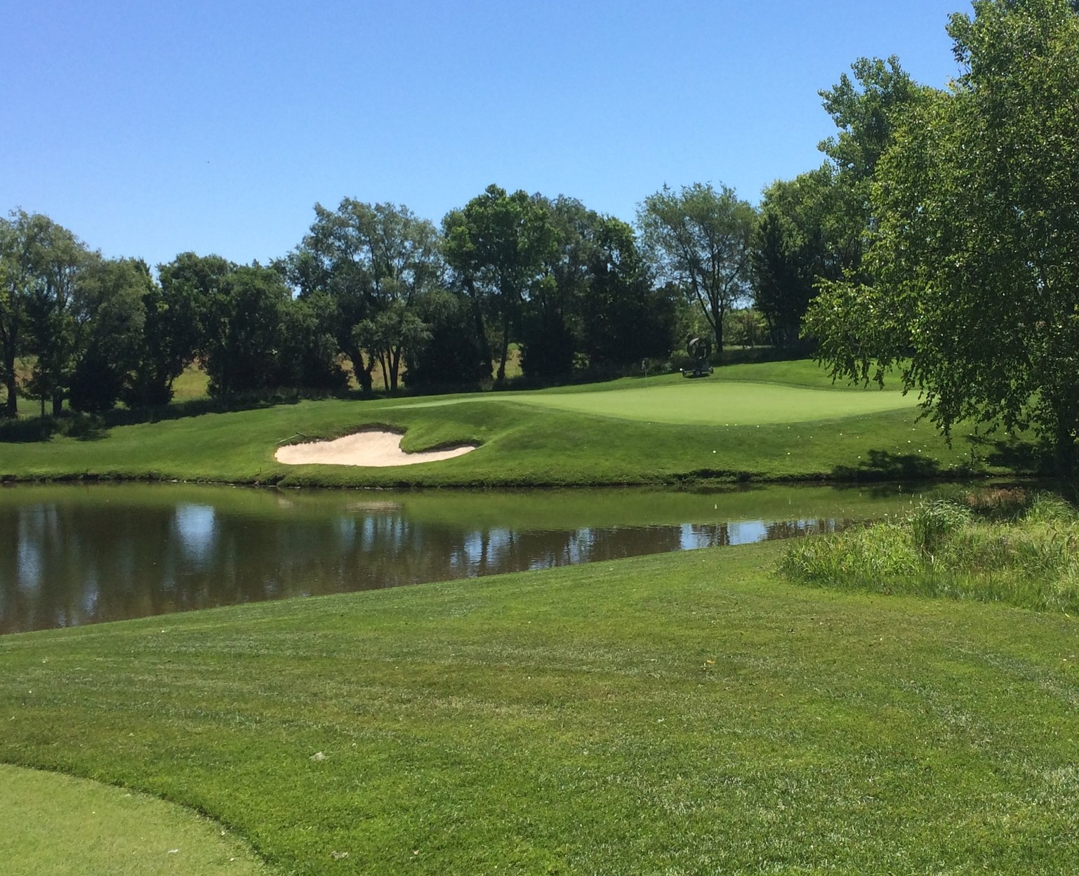 18th Green at Flint Hill Golf Club