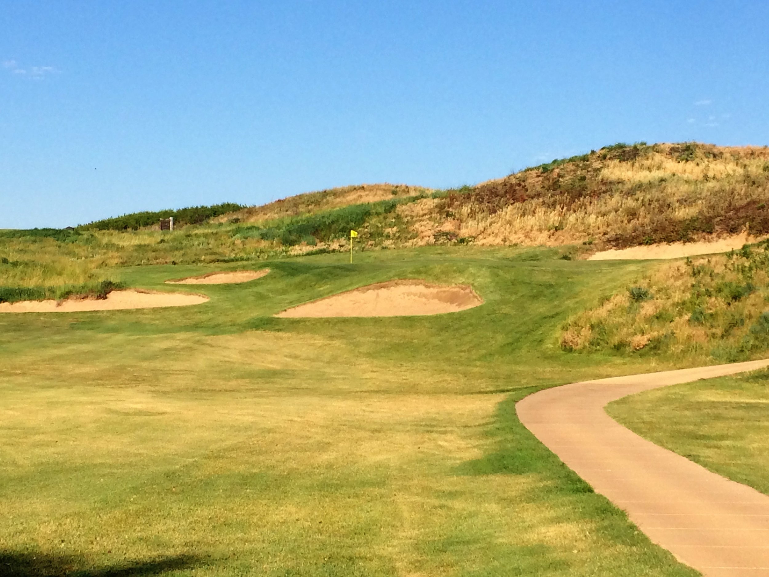 The second hole