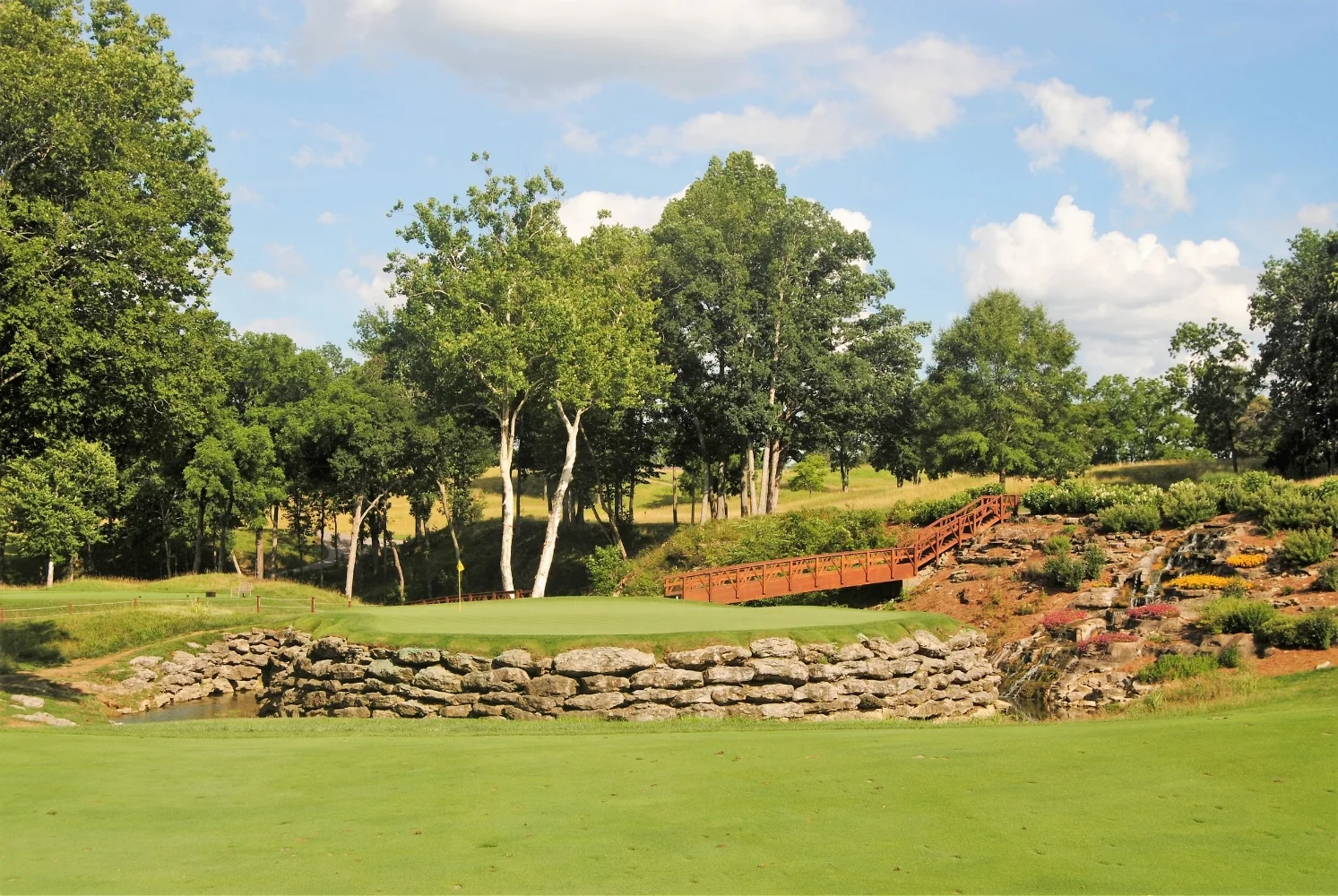 The Beautiful 13th Green at Valhalla