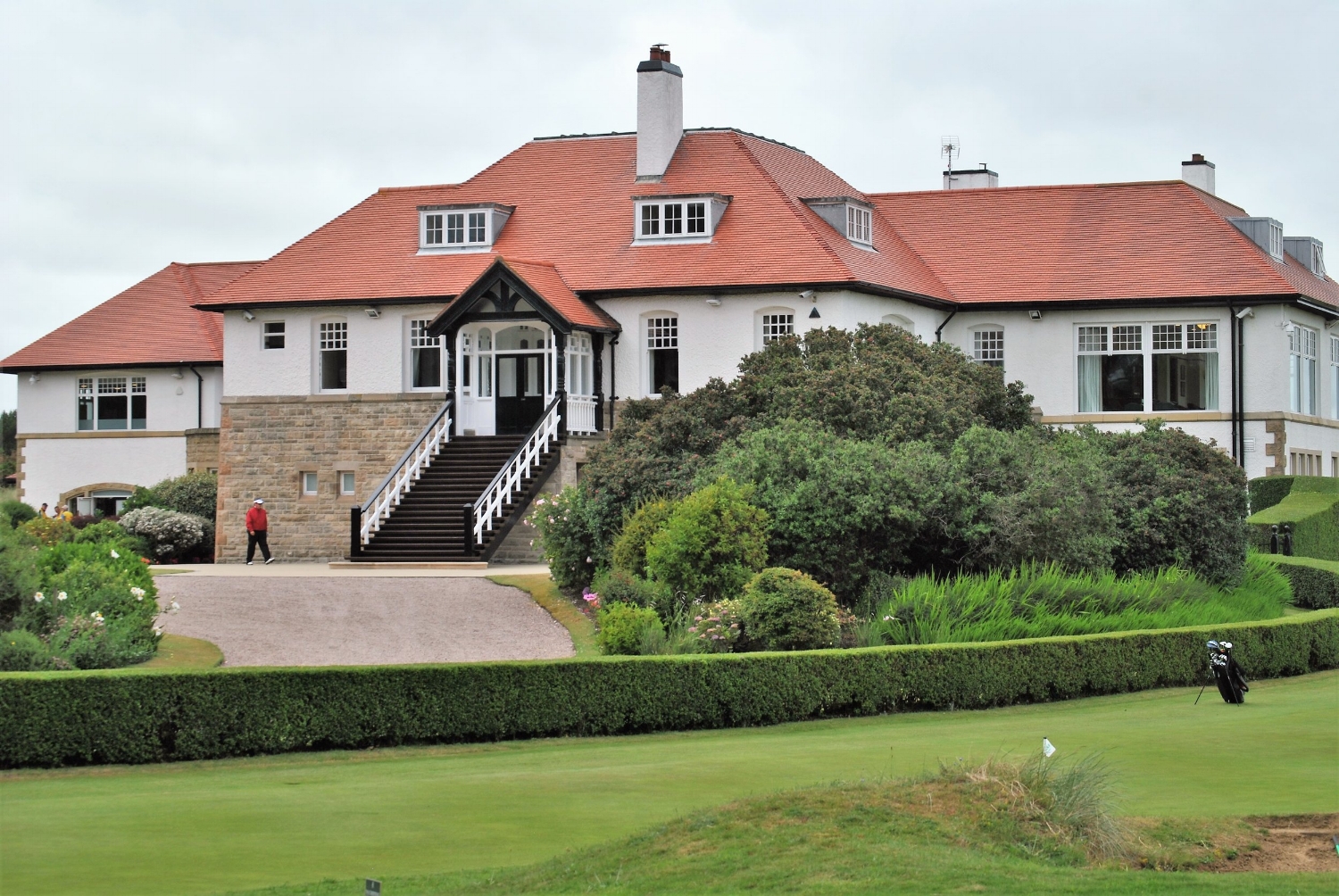 The club house at Royal County Down