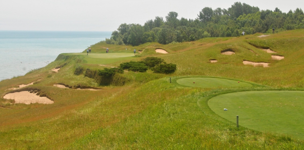 Hole number 17. Does it get any better than this on a golf course?