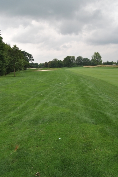 My first missed fairway of the day.