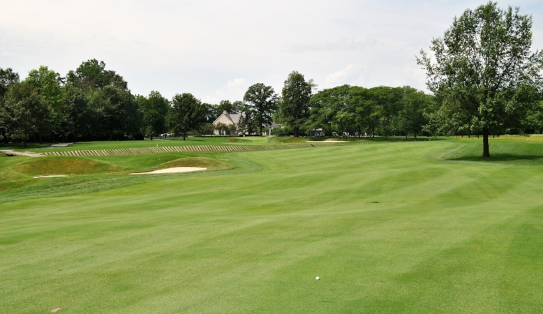 A great drive ruined by a bad decision on my second shot.