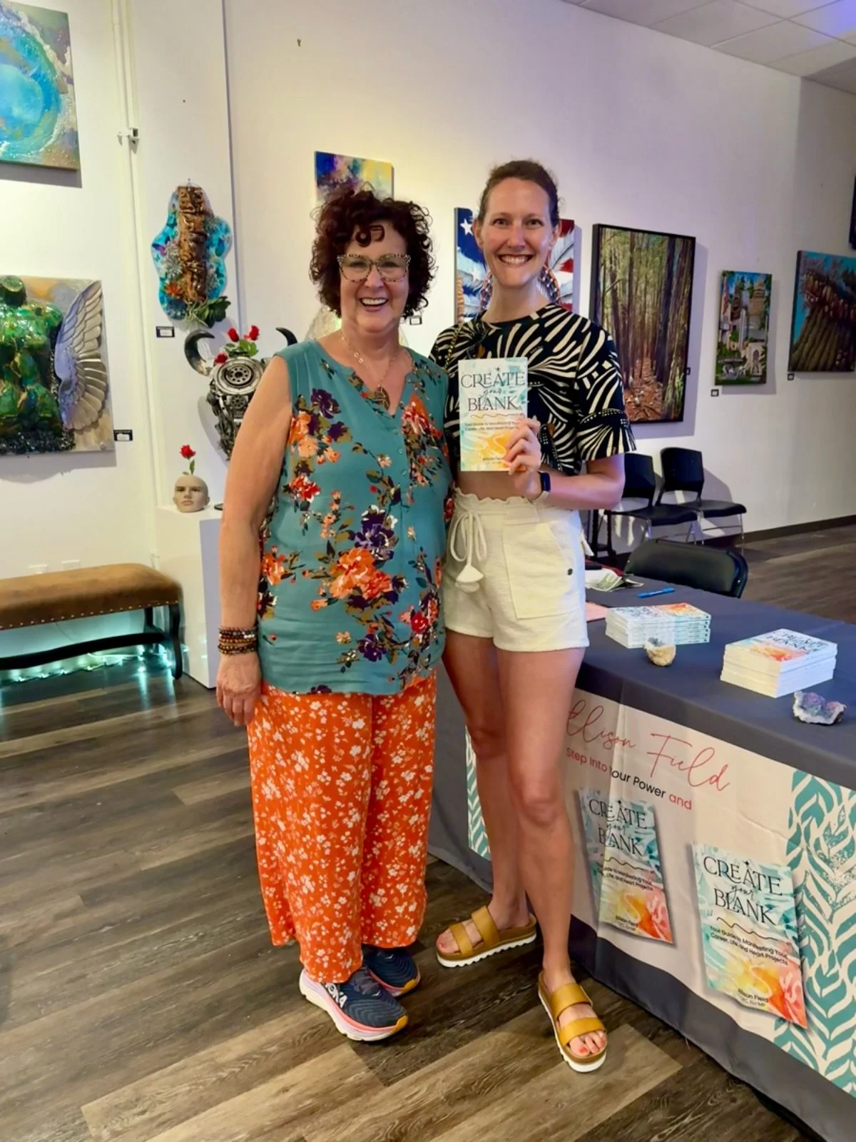Celebrating my dear friend, mentor, and coach Allsion Field @createyourblank and her published book Create Your Blank!! I&rsquo;ve witnessed Allison in the process of this book for years and seeing it come to fruition is so surreal. I&rsquo;m so exci